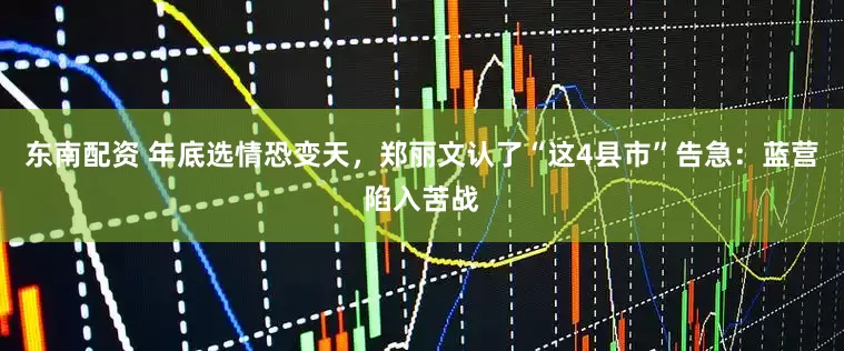 东南配资 年底选情恐变天，郑丽文认了“这4县市”告急：蓝营陷入苦战